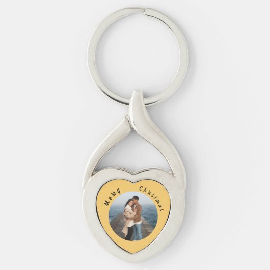 Persoonlijke kerst-sleutelhanger sleutelhanger (Voorkant)