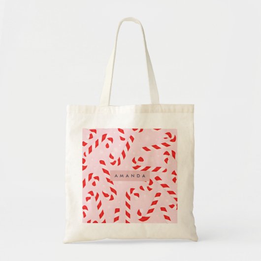 Persoonlijke Kerst Stroopwafels Tote Bag (Voorkant)