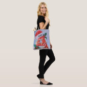 Persoonlijke Kerstalfabet 'A' Tote Bag (Op model)