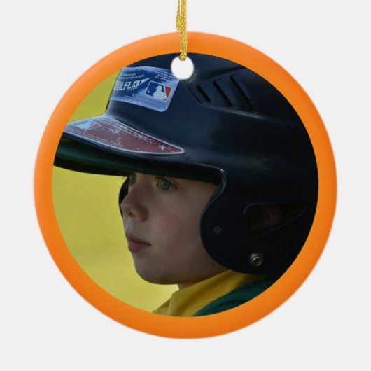 Persoonlijke Kerstbal HAMbyWG Keramisch Ornament (Achterkant)