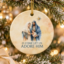 Persoonlijke Kerstbal Heilige Familie