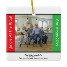 Persoonlijke Kerstbal 'Jingle All the Way'