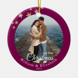 Persoonlijke Kerstbal Keramisch Ornament
