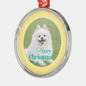 Persoonlijke Kerstbal Metalen Ornament (Links)