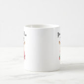 Persoonlijke kerstbeker met een knuffelachtig rend koffiemok (Center)