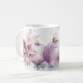 Persoonlijke kerstbeker met naam koffiemok (Voorkant links)