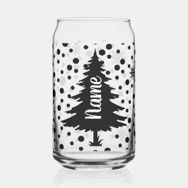 Persoonlijke Kerstboom Blikvorm Glas