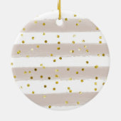 Persoonlijke kerstboom C voor kleinkinderen Keramisch Ornament (Achterkant)