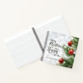 Persoonlijke kerstboom | Guestbook Notitieboek (Binnen)