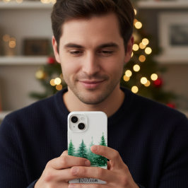 Persoonlijke Kerstboom Hoesje voor Telefoon iPhone 14 Hoesje