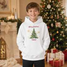 Persoonlijke Kerstboom Jongens Pullover