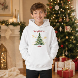 Persoonlijke Kerstboom Jongens Pullover