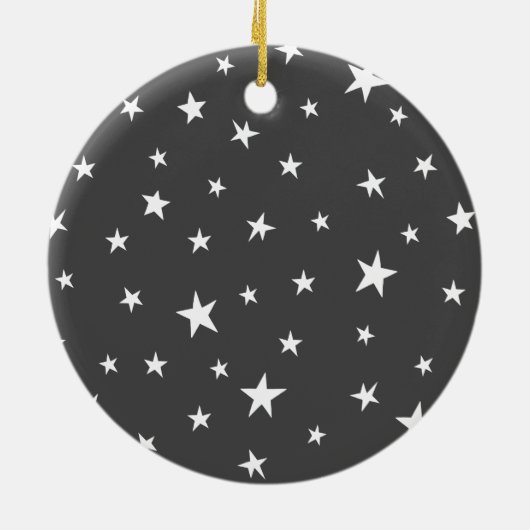 Persoonlijke kerstboom keramisch ornament (Achterkant)