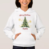 Persoonlijke Kerstboom Kindertrui (Voorkant)