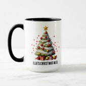 Persoonlijke Kerstboom Mok voor Vrouwen (Links)