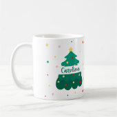 Persoonlijke Kerstboom Naam Mok (Links)