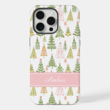 Persoonlijke kerstboom telefoonhoes