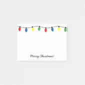 Persoonlijke kerstboomlichtjes Post-it® notities Notes (Voorkant)