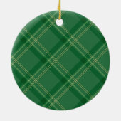 Persoonlijke kerstboomnaam keramisch ornament (Achterkant)