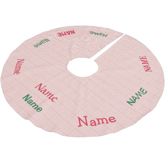 Persoonlijke kerstboomrok kerstboom rok (Gekanteld)