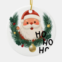 Persoonlijke kerstboomversiering keramisch ornament