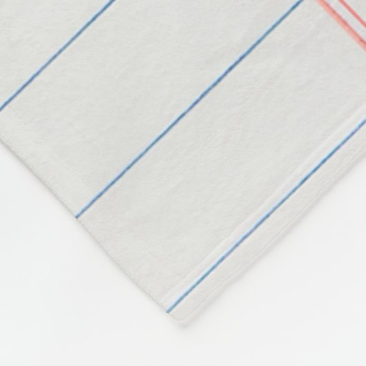 Persoonlijke kerstbrief Handgeschreven Fleece Deken (Hoek)