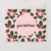 Persoonlijke kerstBriefkaarten Briefkaart (Voorkant)