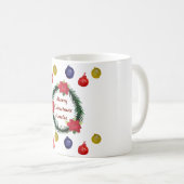 Persoonlijke Kerstcadeau Beker Koffiemok (Voorkant rechts)