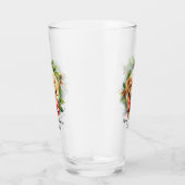 Persoonlijke Kerstcadeau Hond Namen Geschenk Glas (Rechts)