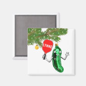 persoonlijke kerstcadeauideeën voor pickleball magneet (Voorkant / Achterkant)