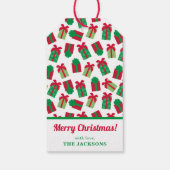 Persoonlijke Kerstcadeaus Cadeaulabel (Achterkant)