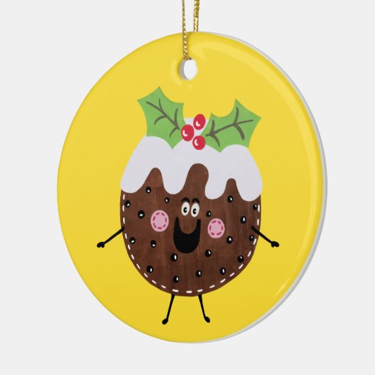 Persoonlijke kerstcadeaus keramisch ornament (Links)