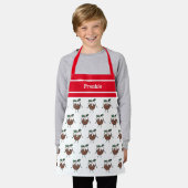 Persoonlijke kerstcadeaus schort (Gedragen)