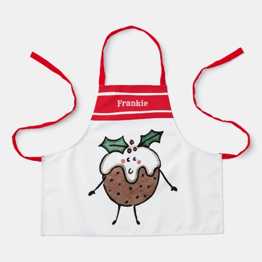 Persoonlijke kerstcadeaus schort (Voorkant)