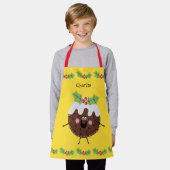 Persoonlijke kerstcadeaus schort (Gedragen)
