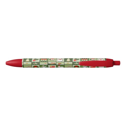 Persoonlijke kerstcadeaus zwarte inkt pen (Achterkant)
