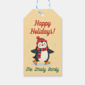 Persoonlijke kerstcadeautag cadeaulabel (Achterkant)