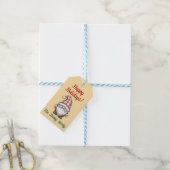 Persoonlijke kerstcadeautag cadeaulabel (Met Touw)