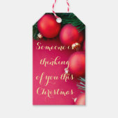 Persoonlijke kerstcadeautags cadeaulabel (Voorkant)