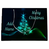  persoonlijke kerstcadeautas groot cadeauzakje (Voorkant)