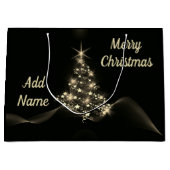  persoonlijke kerstcadeautas groot cadeauzakje (Voorkant)