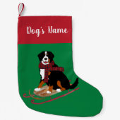 Persoonlijke kerstcadeautjes voor Bernese Mt Dog S Kleine Kerstsok (Voorkant)