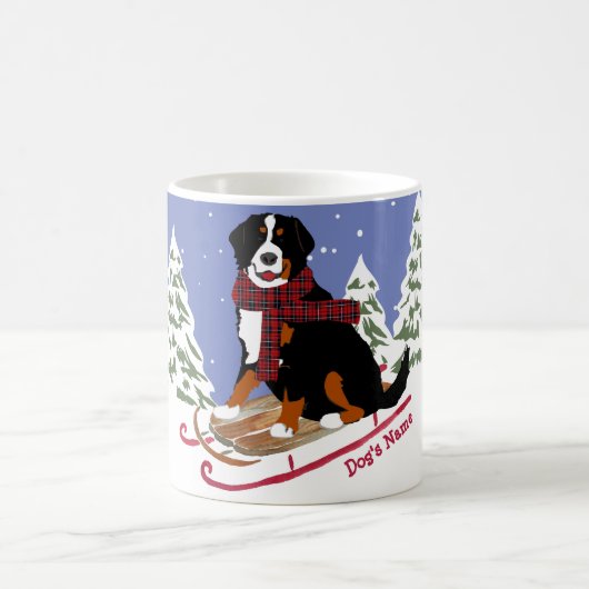 Persoonlijke kerstcadeautjes voor Bernese Mt Dog S Koffiemok (Center)