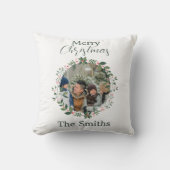 Persoonlijke kerstcadeautjes voor familie kussen (Voorkant)