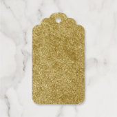 Persoonlijke kerstcadeautjes voor Folie met kerstm Cadeaulabels (Achterkant)