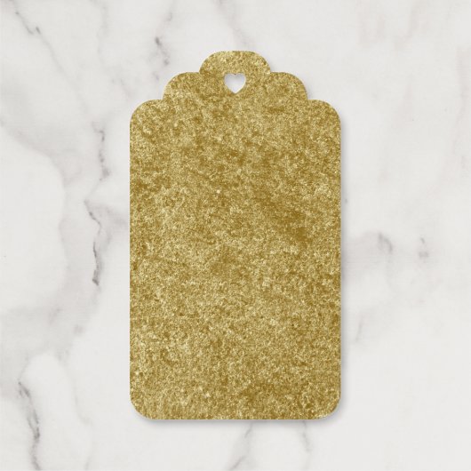 Persoonlijke kerstcadeautjes voor Folie met kerstm Cadeaulabels (Achterkant)