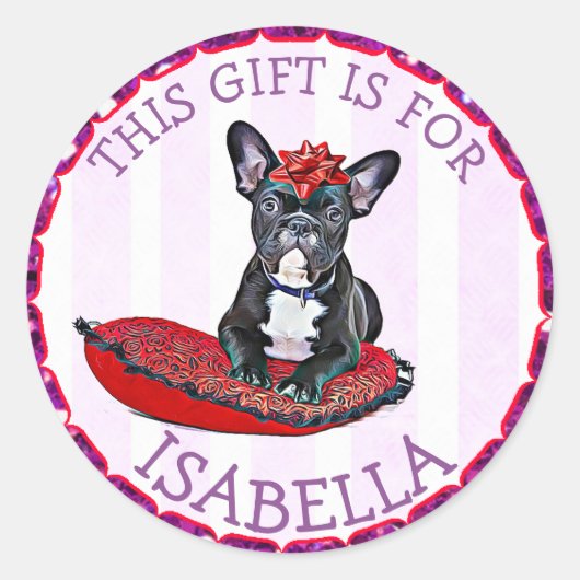 Persoonlijke kerstcadeautjes voor Label op feestda (Voorkant)