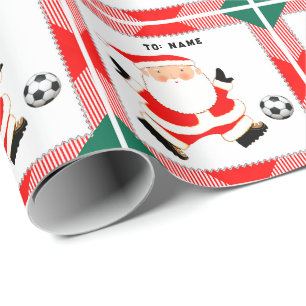 Persoonlijke kerstcadeautjes voor voetzoekers cadeaupapier
