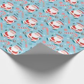 Persoonlijke kerstcadeautjes voor voetzoekers cadeaupapier (Hoek)