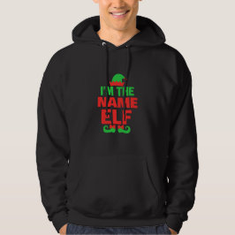 Persoonlijke Kerstelf Hoodie
